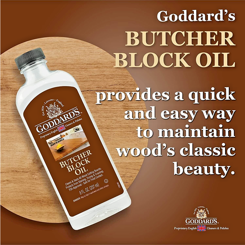 Goddards Butcher Block Oil 240ml-image-2