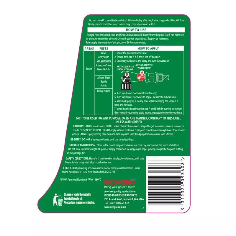 Lawn Beetle & Grub Killa Hose On 2L-image-2