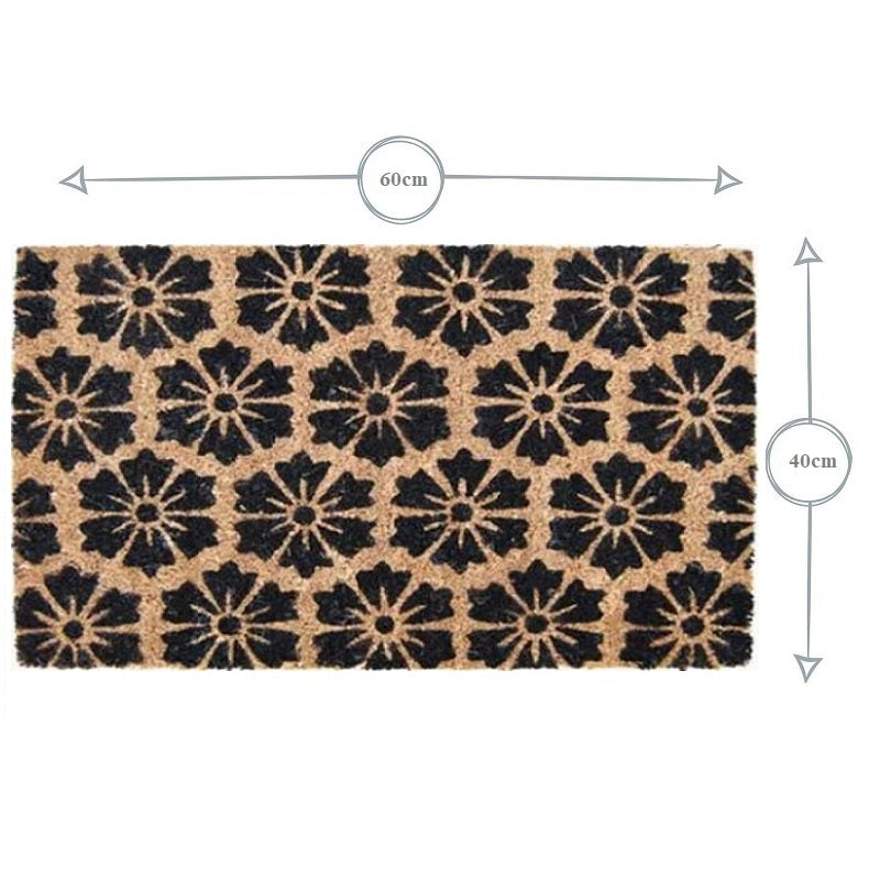 Matpro Vivaldi Coir Printed Flower Door Mat-image-2