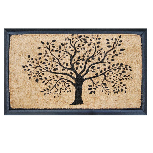 Matpro Vivaldi Coir Tree of Life Door Mat - 75cm x 45cm-image-1