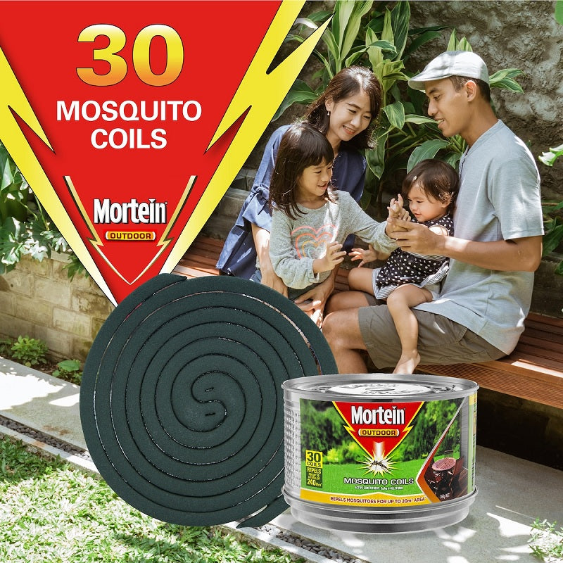 Mortein Outdoor Coil Burner Mosquito Repellent 30 Pack-image-2