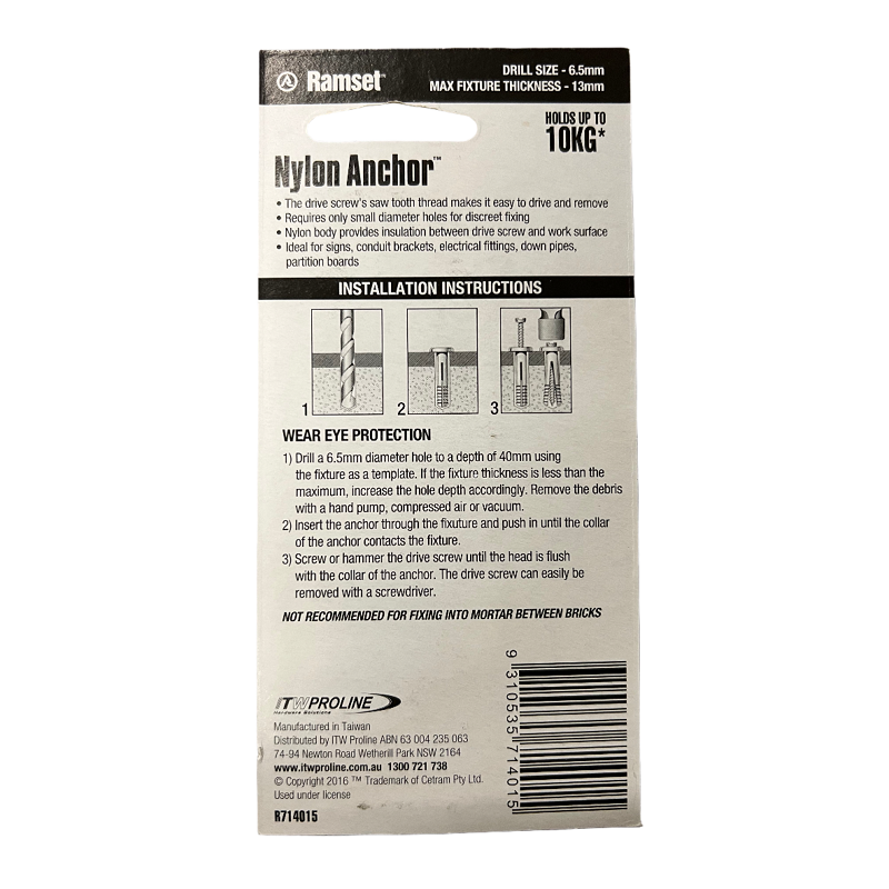Ramset Nylon Anchor-image-2
