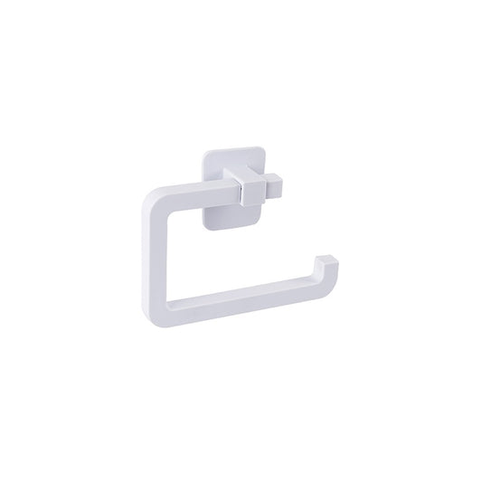 Self Adhesive Toilet Roll Holder - White-image-1