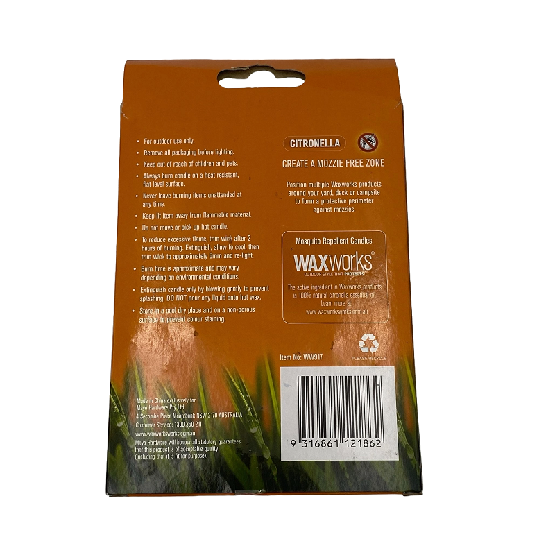 Waxworks Citronella Tea Lights 24 Pack-image-2
