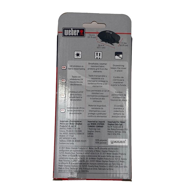 Weber Baby Q Premium Barbecue Cover 7110-image-3