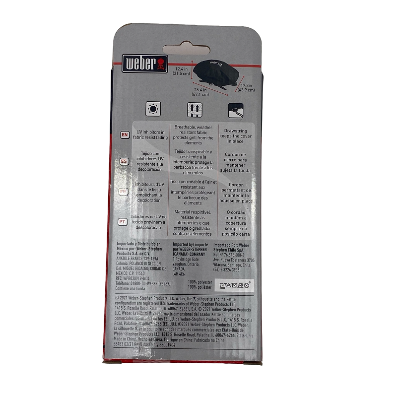 Weber Q Premium Barbecue Cover 7111-image-2