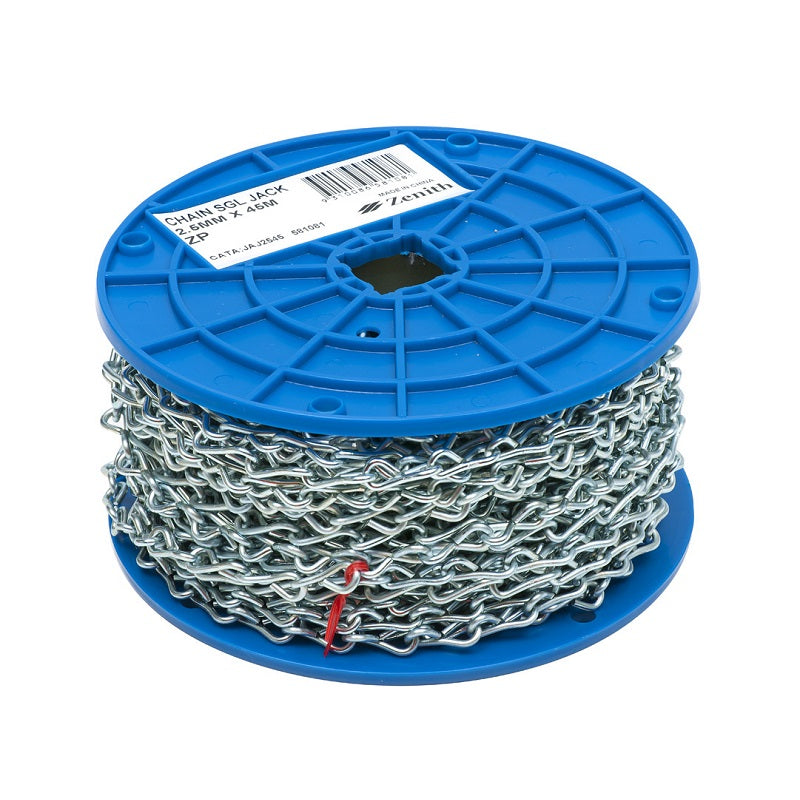 Zenith Zinc Plated Double Loop Chain-image-1