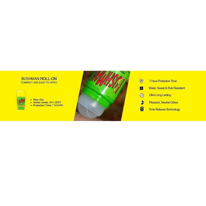 Bushman Roll On 20% Deet 65g-image-5