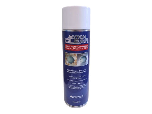 Action Corrosion - Action Clear Top Coat Aerosol - 350g - image 1