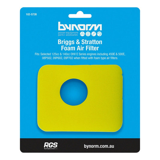 Bynorm Briggs And Stratton Foam Air Filter-image-1