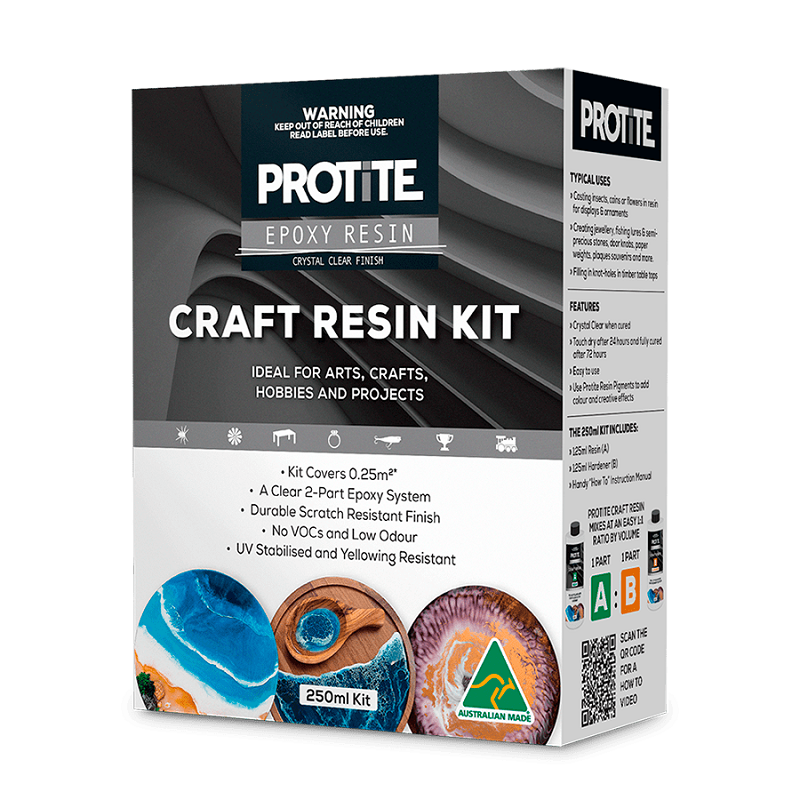 Protite Epoxy Craft Resin 250ml Kit-image-1