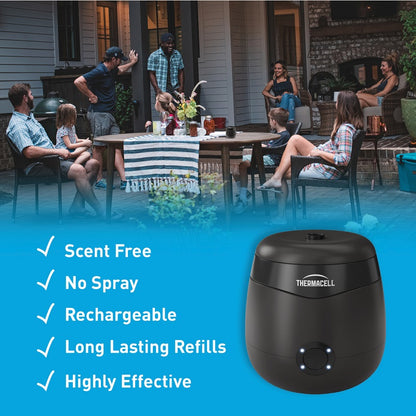 Thermacell E55 Rechargeable Mosquito Repeller - Blue-image-4