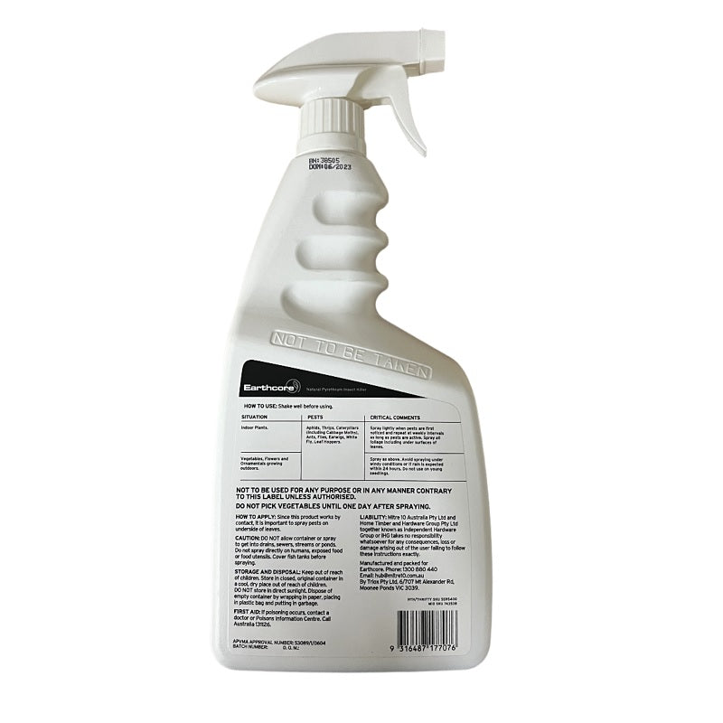 Earthcore Natural Pyrethrum Insect Killer 1L-image-2