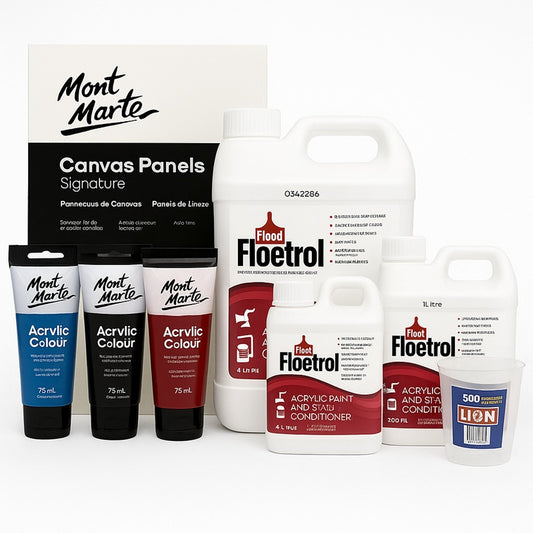 Floetrol Acrylic Pouring Bundle | Paints & Art Supplies