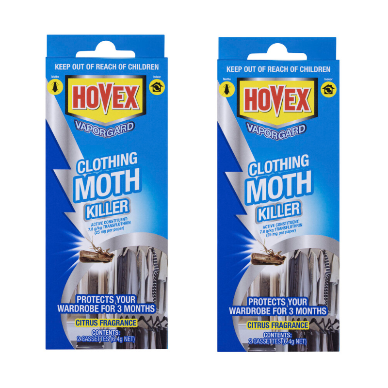 Hovex Clothing Moth Killer 2x DIY Evolution
