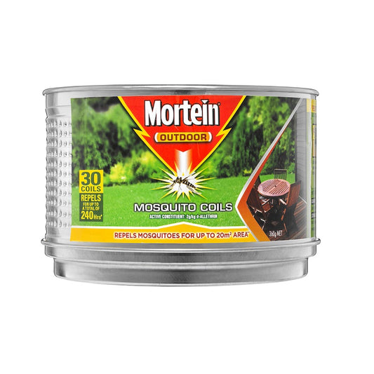 Mortein Outdoor Coil Burner Mosquito Repellent 30 Pack-image-1