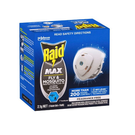 Raid Max Fly & Mosquito Protection Plug-in-image-1
