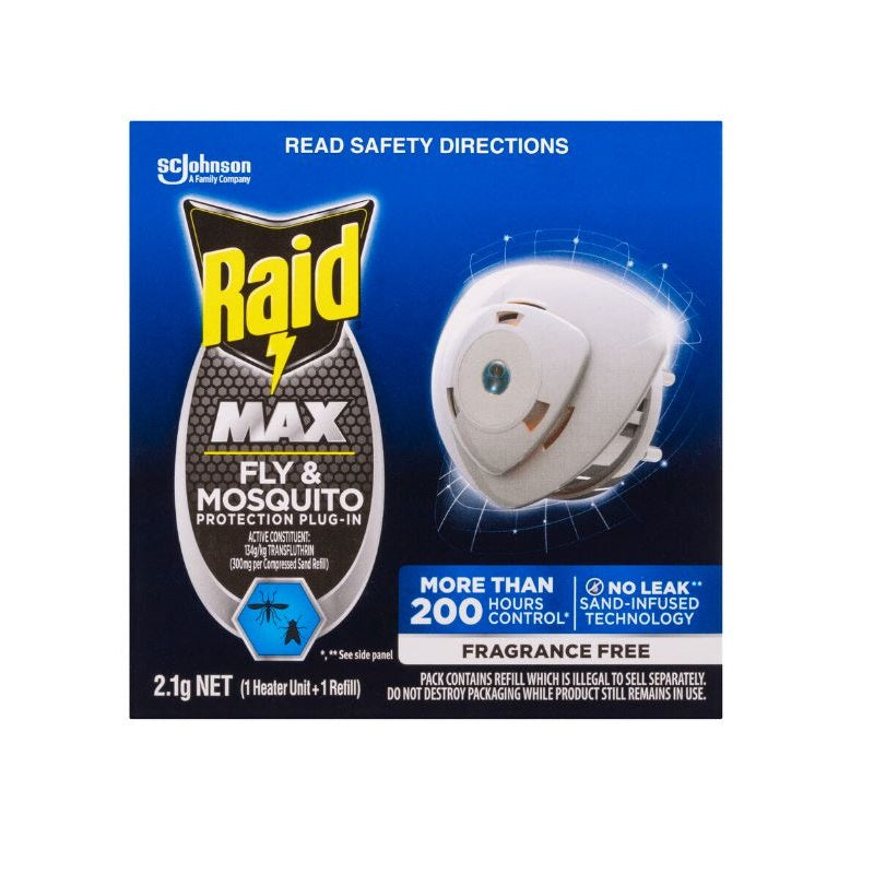 Raid Max Fly & Mosquito Protection Plug-in-image-2