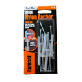 Ramset Brick Nylon Anchor Round Head-image-1