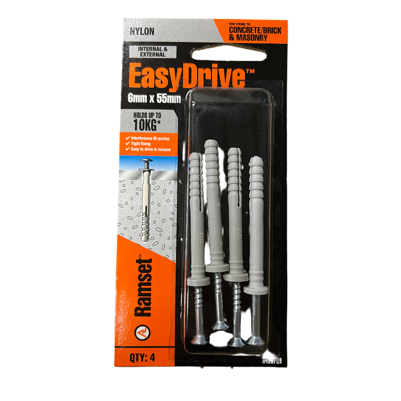 Ramset Nylon Brick EasyDrive Masonry Anchor-image-1