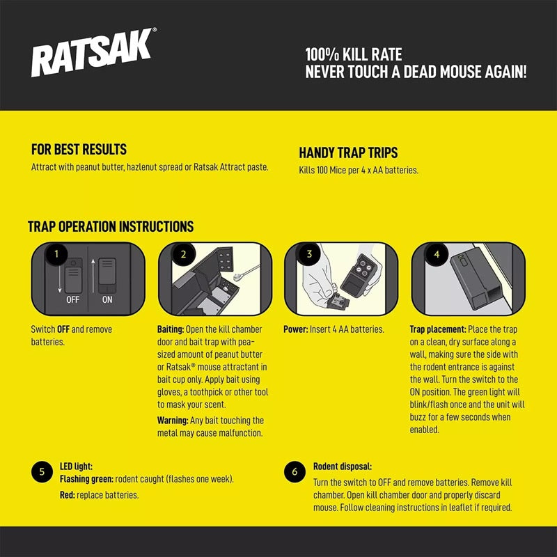 Ratsak Electronic Mouse Trap-image-3
