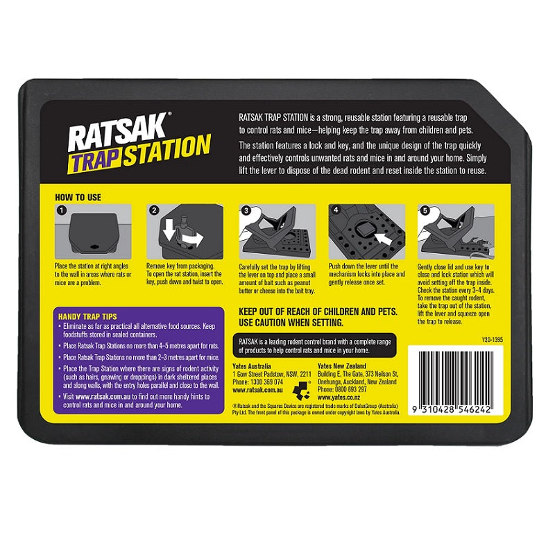 Ratsak Reusable Rodent Trap Station-image-2