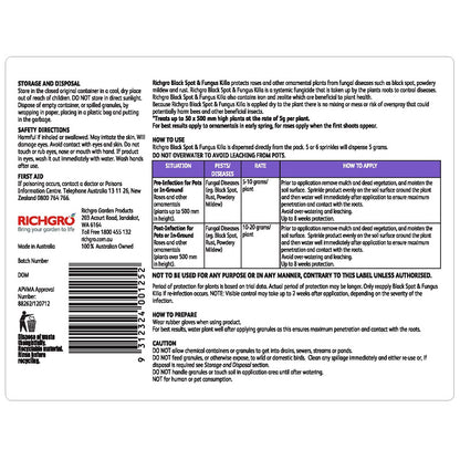 Richgro Black Spot & Fungus Killa Granular Garden Fungicide - 250g-image-2