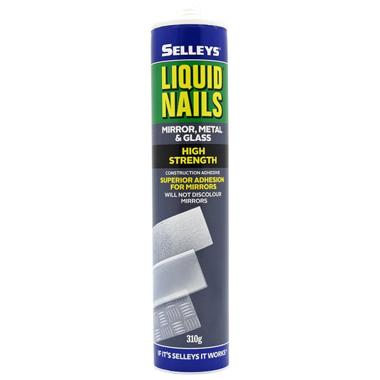 Selleys Liquid Nails Mirror Metal and Glass 310g-image-1