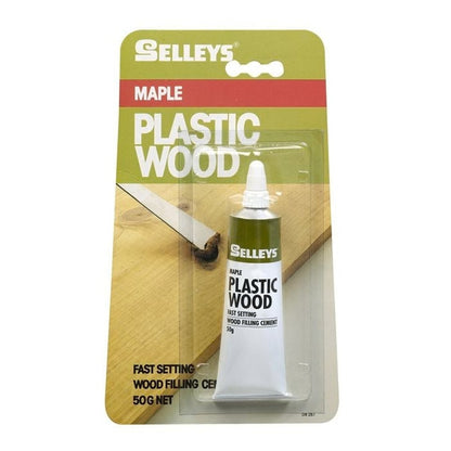 Selleys Plastic Wood Maple 50g-image-1