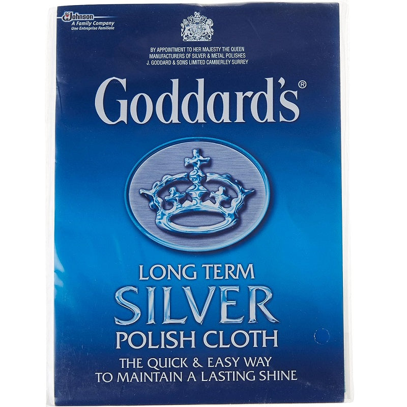 Goddards Silver Polish and Goddards Long Term Silver Cloth Bundle-image-3
