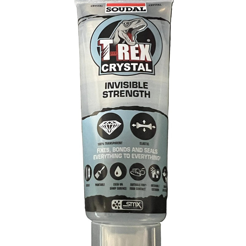 Soudal T-REX Crystal – Invisible Waterproof Sealant 125mL-image-2