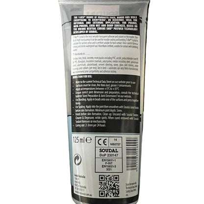 Soudal T-REX Crystal – Invisible Waterproof Sealant 125mL-image-4