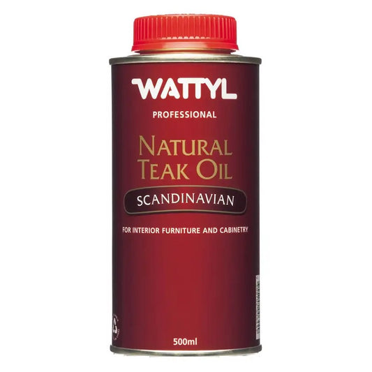 Wattyl Professional Natural Teak Oil 500ml-image-1