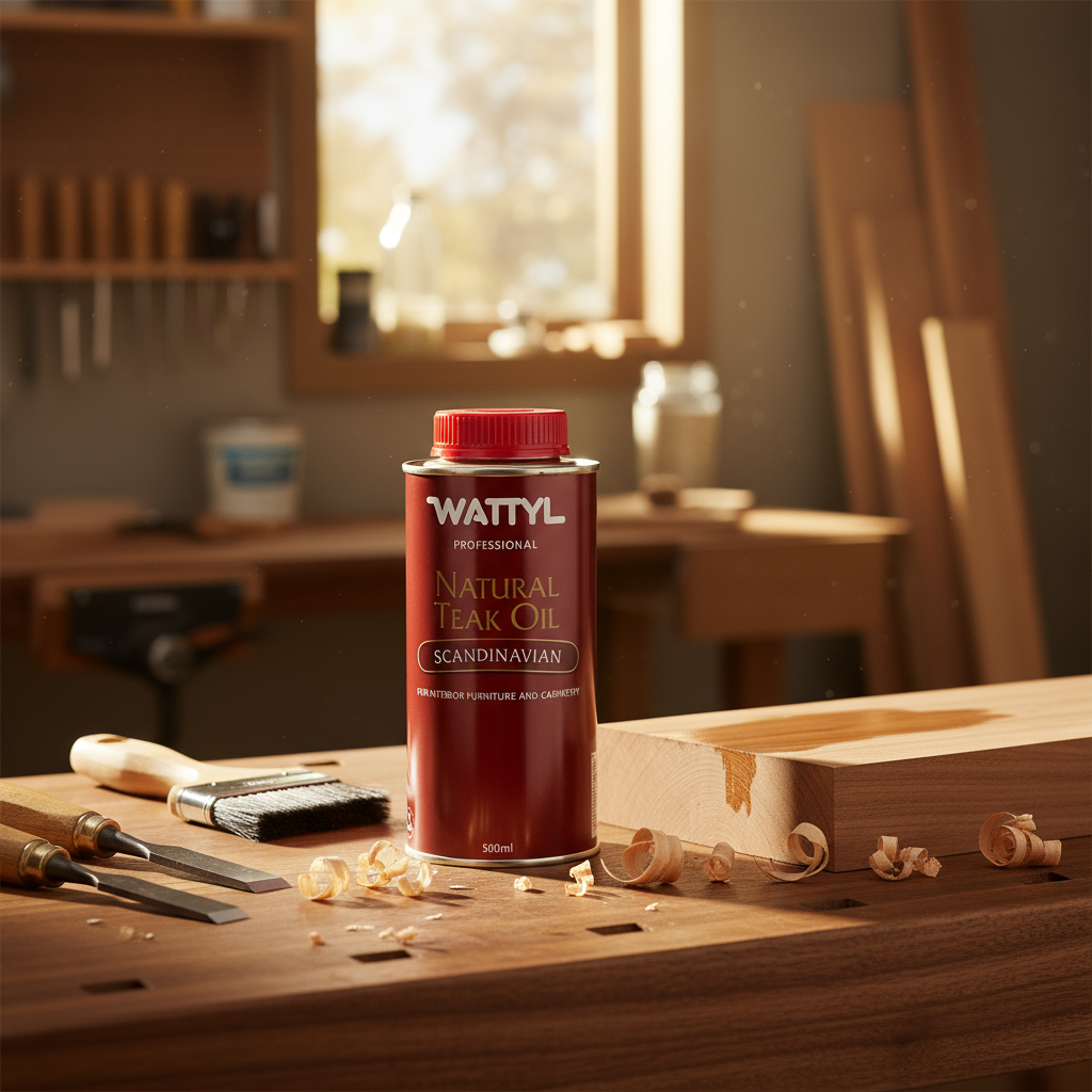 Wattyl Professional Natural Teak Oil 500ml