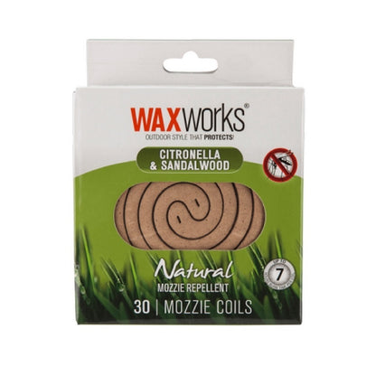 Waxworks Citronella and Sandalwood Mozzie Coils-image-2