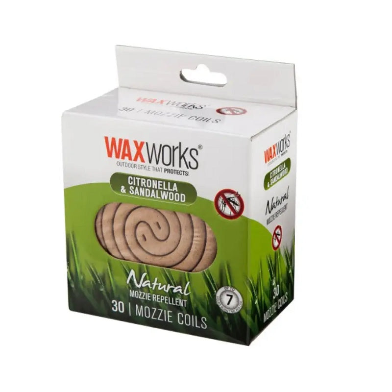 Waxworks Citronella and Sandalwood Mozzie Coils-image-5
