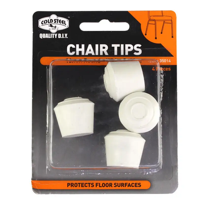 Cold Steel Chair Tips Round Rubber