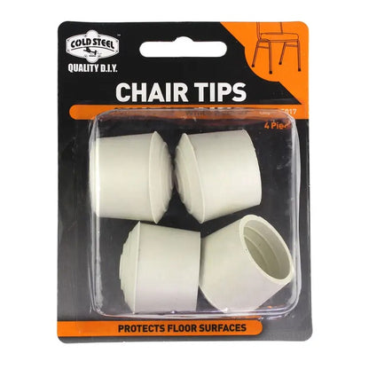 Cold Steel Chair Tips Round Rubber