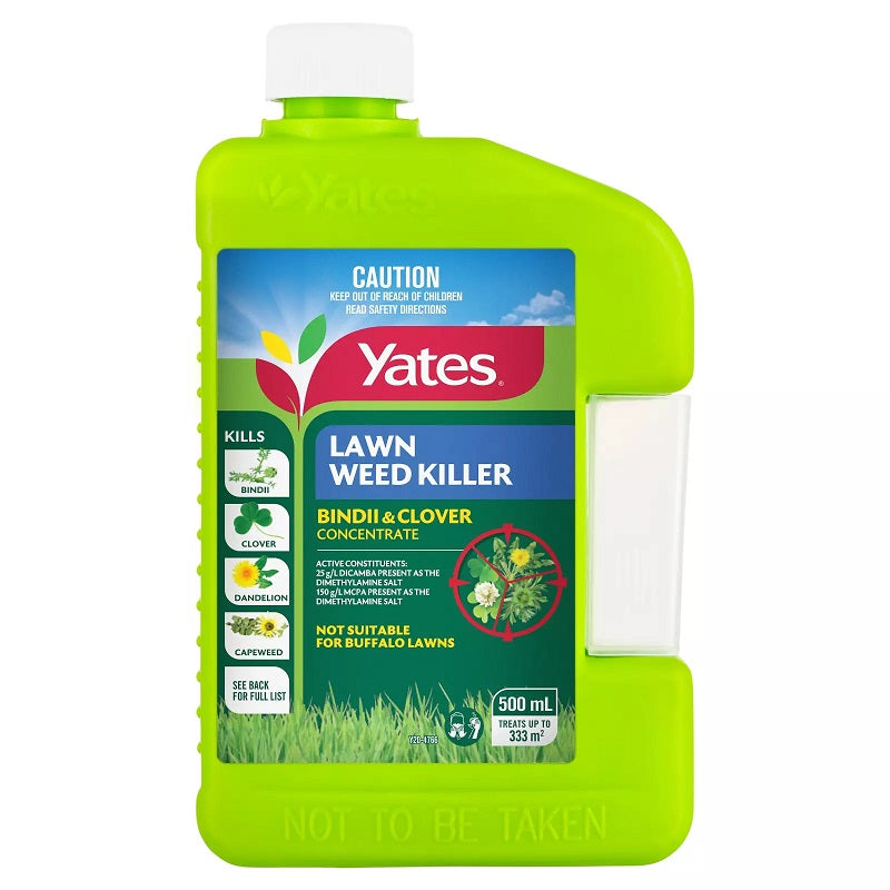 Yates Lawn Weed Killer Bindii & Clover 500ml – DIY Evolution