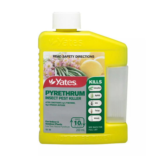 Yates Pyrethrum Insect Pest Killer Concentrate 200ml-image-1