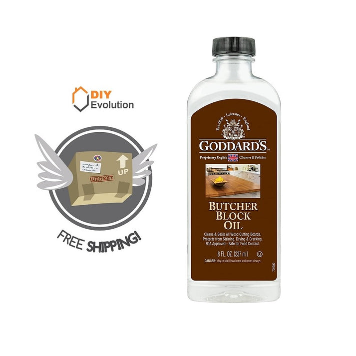 Goddards Butcher Block Oil 240ml DIY Evolution